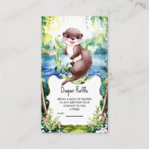 Baby shower Boho Otter