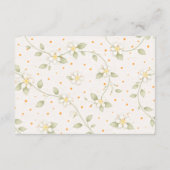 Carte D'accompagnement Baby Shower Bring A Book Instead of a Card (Dos)