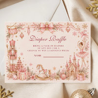 Baby Shower Cracker de Noyer Rose pour Fille