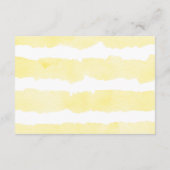 Carte D'accompagnement Baby shower d'abeilles insertion de demande de car (Dos)