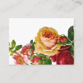 Carte D'accompagnement Baby shower d'affichage pour bébé vintage (Dos)