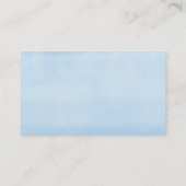 Carte D'accompagnement Baby shower de ballon bleu Eucalyptus devinez comb (Dos)