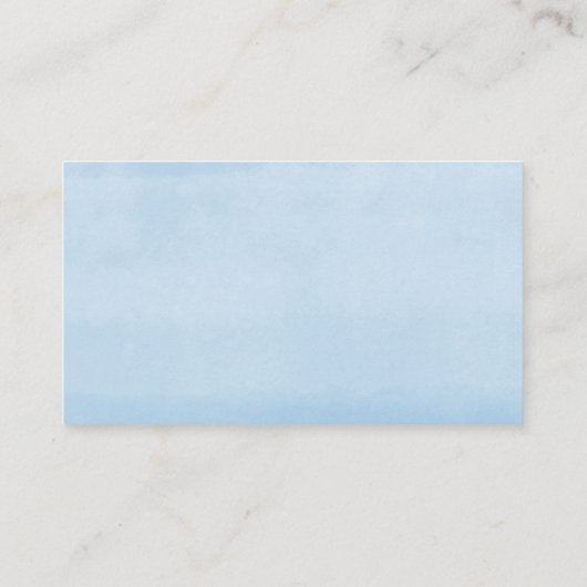 Carte D'accompagnement Baby shower de ballon bleu Eucalyptus devinez comb (Dos)