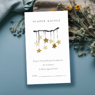 Carte D'accompagnement Baby shower de carafe mobile à couche jaune mignon