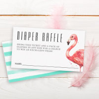 Baby shower de de de couches de Flamant rose