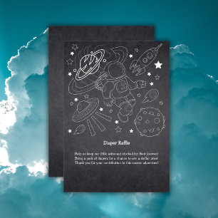 Carte D'accompagnement Baby shower de l'explorateur petit espace du table