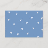 Carte D'accompagnement Baby shower de l'ours Teddy Demande de réservation (Dos)