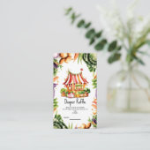 Carte D'accompagnement Baby shower de marché de fermiers sur mesure (Debout devant)