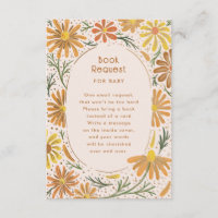 Baby shower de marguerites orange et jaune