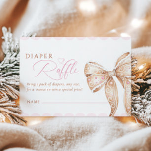 Carte D'accompagnement Baby shower de pain d'épices Repas de couche de