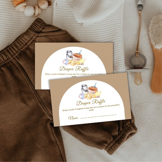 Carte D'accompagnement Baby shower de rousseur de la souris de poulet de