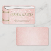 Carte D'accompagnement Baby shower Déchets Raffin Card Storybook Fairy (Devant / Derrière)