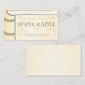 Carte D'accompagnement Baby shower Déchets Raffin Card Storybook Fairy (Devant / Derrière)