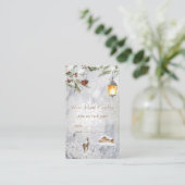 Carte D'accompagnement Baby shower Devinez combien de bonbons (Debout devant)