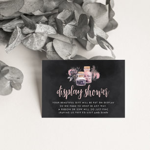 Carte D'accompagnement Baby shower d'Halloween douche