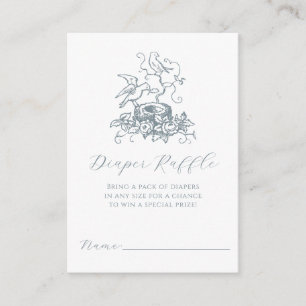 Carte D'accompagnement Baby shower d'insertion de la couche de nid d'oise