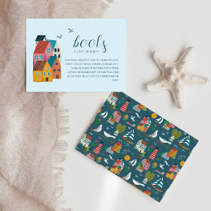 Carte D'accompagnement Baby shower du village côtier Demande de réservati