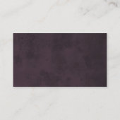 Carte D'accompagnement Baby shower éffrayant Déchets (Dos)