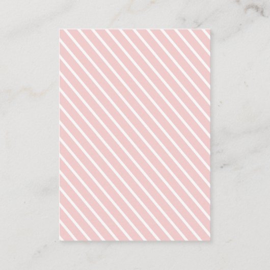 Carte D'accompagnement Baby shower en caoutchouc Ducky Girl rose demande (Dos)