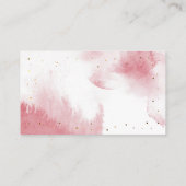 Carte D'accompagnement Baby Shower Fête de Bébé Fille Lancer de Couches R (Dos)