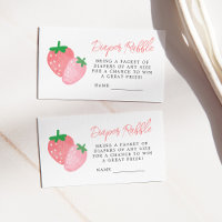 Baby shower fraise Raffin