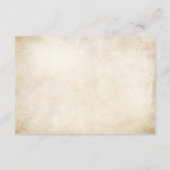 Carte D'accompagnement Baby shower gothique corbeau noir Livres pour bébé (Dos)