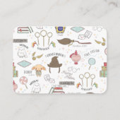 Carte D'accompagnement Baby shower Harry Potter simple (Dos)