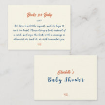 Baby Shower Minimaliste Orange Genre Neutre