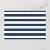 Carte D'accompagnement Baby shower Nautique Boy Raffle (Dos)