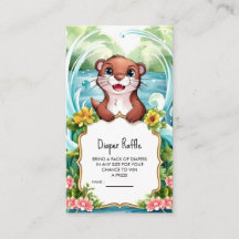 Baby shower Pastel Magic Otter