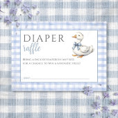 Carte D'accompagnement Baby shower pour garçon de chaudière Raffle Silly