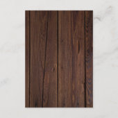 Carte D'accompagnement Baby shower Rustique moderne Watermelon Slices (Dos)