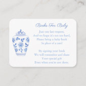 Carte D'accompagnement Baby shower Simple Et Élégant De Ginger Jar Apport (Devant)