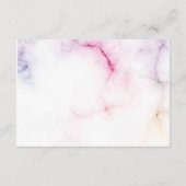 Carte D'accompagnement Baby shower tropique de l'ananas au carillon (Dos)