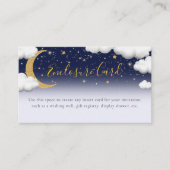Carte D'accompagnement Baby shower Twinkle Twinkle Little Star (Devant)