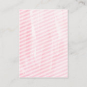 Carte D'accompagnement Baby Tea Party | Billet de rabat pour bébé (Dos)