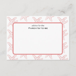 Carte D'accompagnement Baignade à Bientôt Baby Shower
