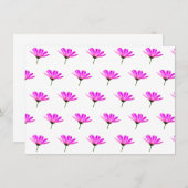 Carte D'accompagnement Baise rose (Devant / Derrière)