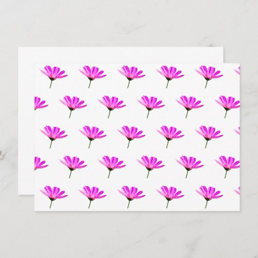 Carte D'accompagnement Baise rose (Devant / Derrière)