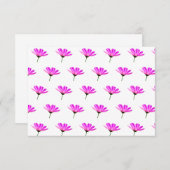 Carte D'accompagnement Baise rose (Devant / Derrière)