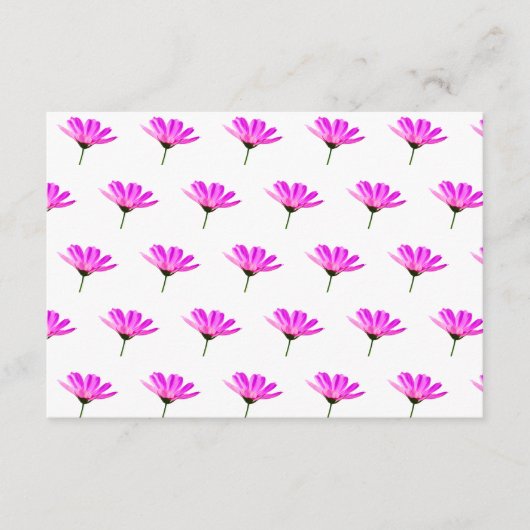 Carte D'accompagnement Baise rose (Devant)