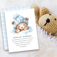 Balayer vers le haut Ours Cadeau Affichage Douche