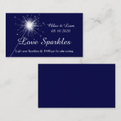 Carte D'accompagnement Balise Sparkler (Devant / Derrière)