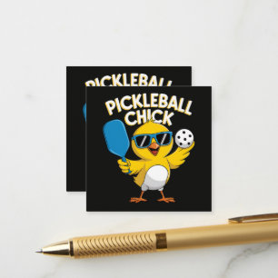 Carte D'accompagnement Balle de pickle Balle de pickle Chick