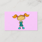 Carte D'accompagnement Ballerina Girl - Customisée (Dos)