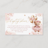 Carte D'accompagnement Ballons à oreilles en peluche mignonette Affichage (Devant)