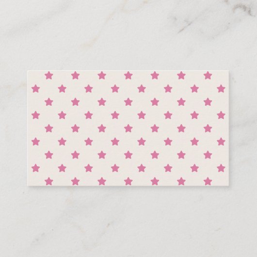 Carte D'accompagnement Ballons mignons d'ours Roulette rose pâle Raffin (Dos)