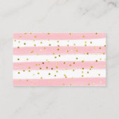 Carte D'accompagnement Balloon Rose Hot Air Devinez Combien De Baisers Je (Dos)