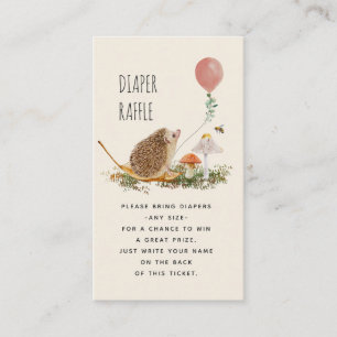 Carte D'accompagnement Ballotte rose de Hérisson de Hérisson