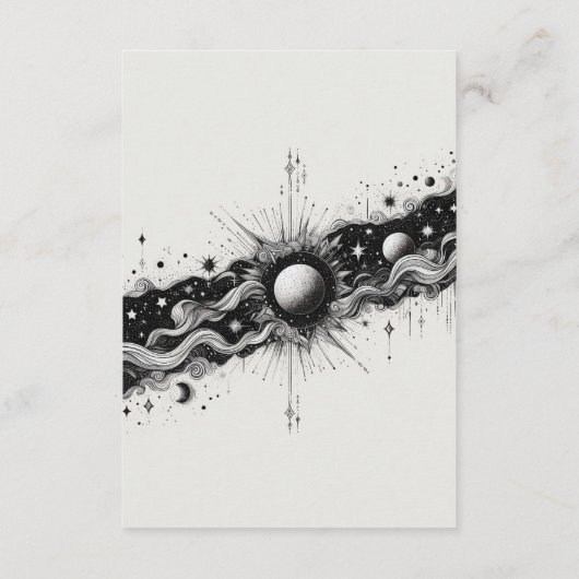 Carte D'accompagnement Bande céleste (Dos)